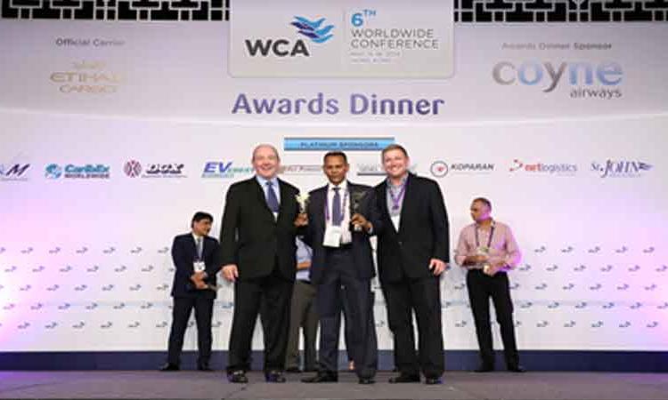 WCA WORLDWIDE TOP AGENT AWARD – 2013            