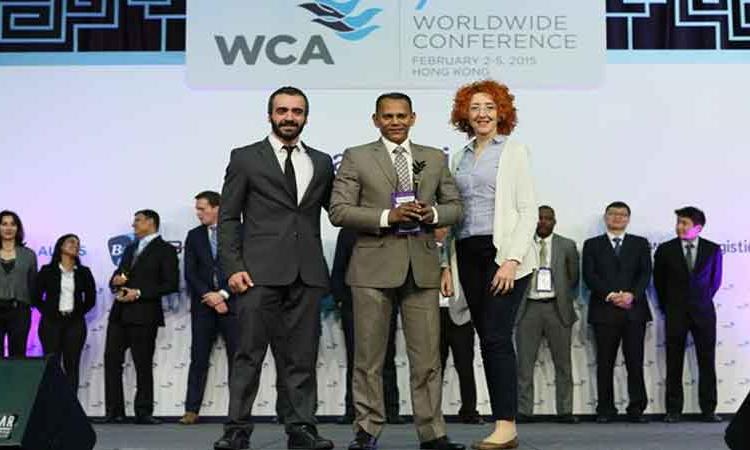 WCA BEST MIDDLE EAST AGENT AWARD – 2014